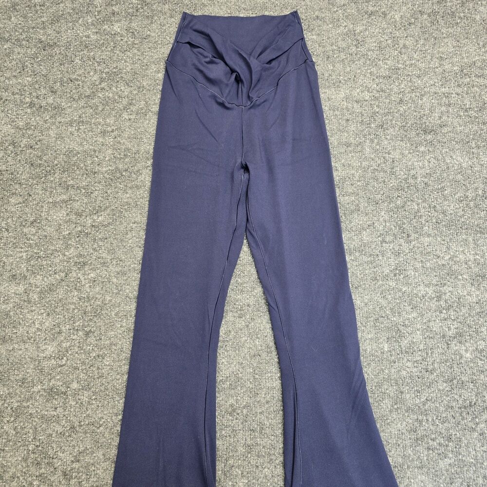 Offline by Aerie Real Me Flare Bell Bottom Leggings Blue Women’s Size S Long